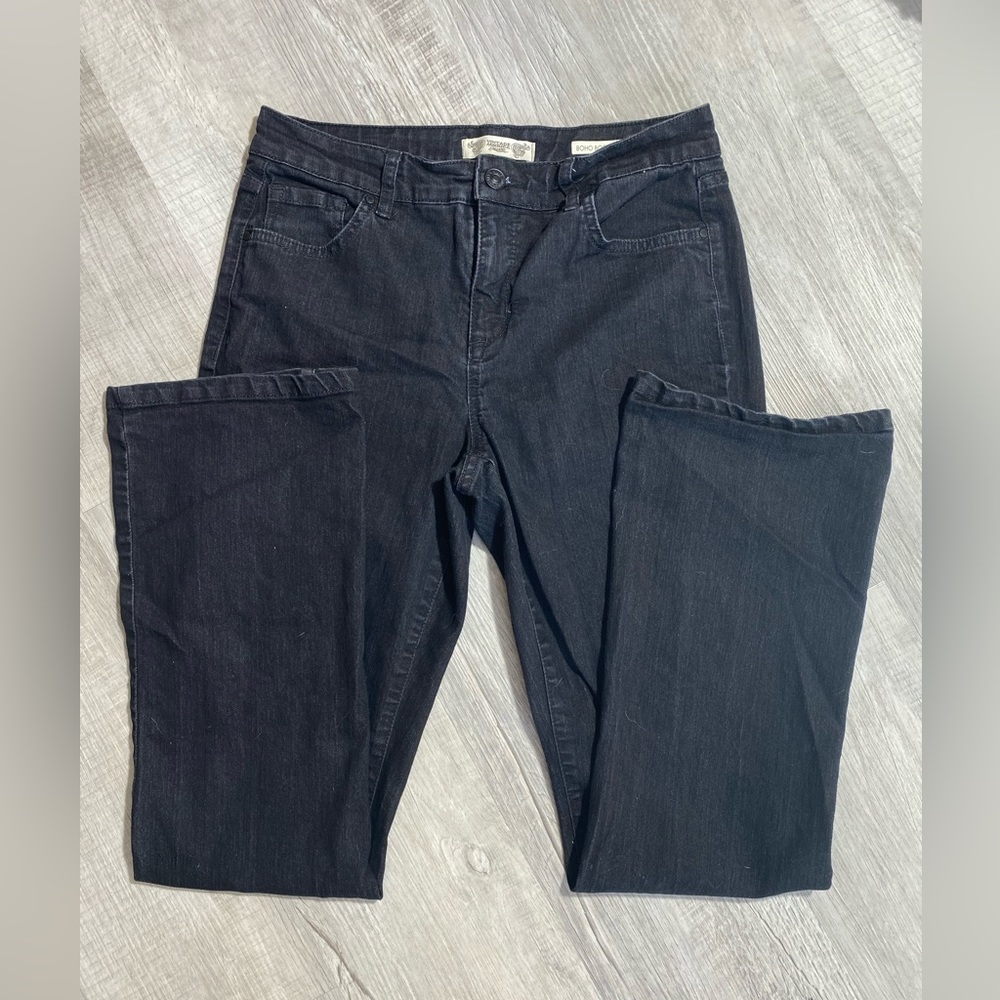 Women’s Vintage American Boho Bootcut Jeans—6